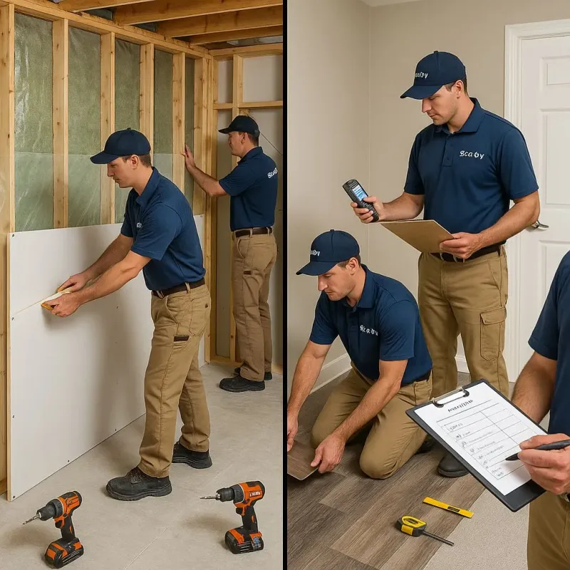Repairs and Reconstruction process in Cross County, AR
