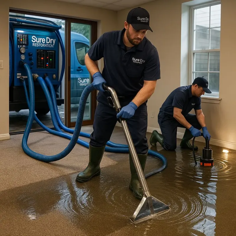 Water Extraction and Removal process in Cross County, AR